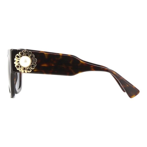 New MOSCHINO Havana Square MOS153/S 086IR Sunglasses Women - Picture 3 of 4